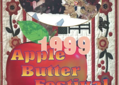 Apple Butter Festival book cover from 1999 in Spencer, IN.