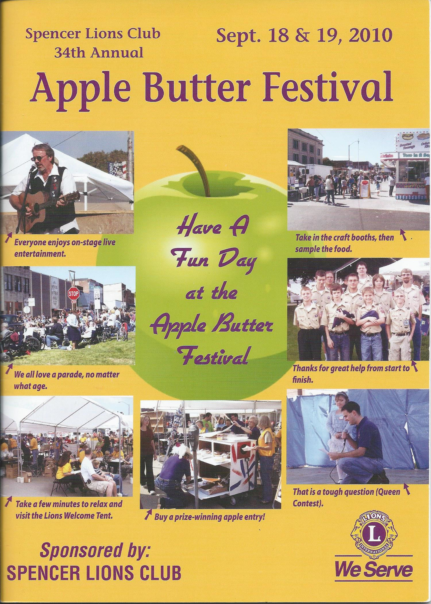 The Apple Butter Festival Helping our community one festival at a time!